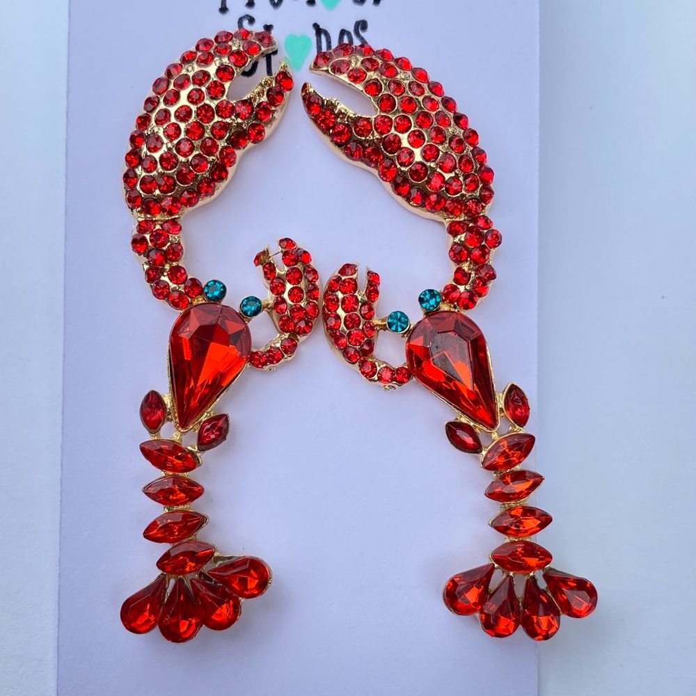 Crawfish earrings